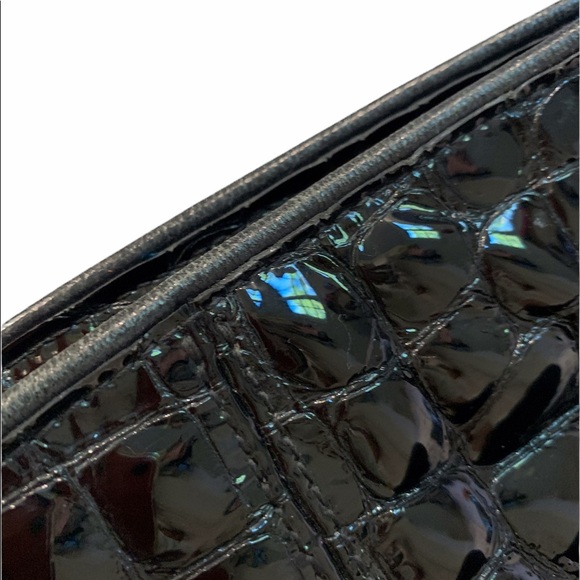 Brighton Leather Reptile Shoulder Bag incl matching Organizer Wallet - Picture 8 of 13